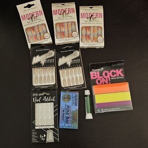 Salon Perfect Press On Nails Bundle Lot